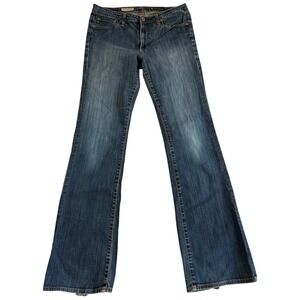 AG Adriano Goldschmied Angel Boot Fit Jeans Women 30 Blue Denim Stretch Mid Rise